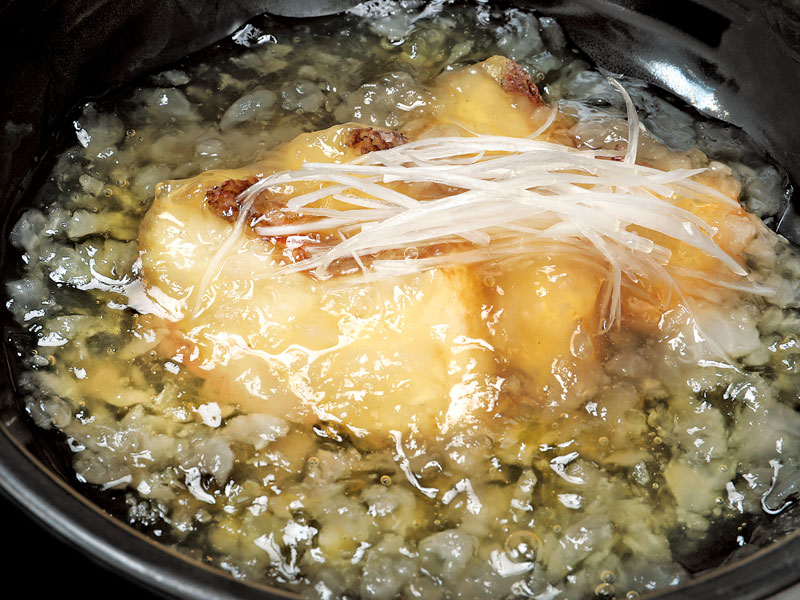 旬魚と大根のみぞれがけ