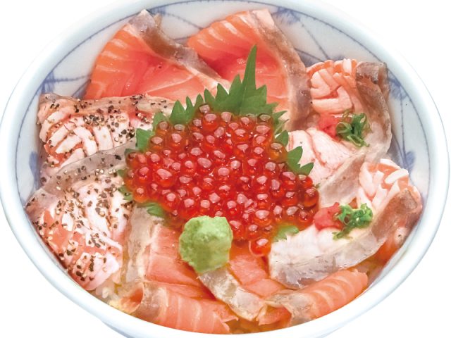 鮭親子丼